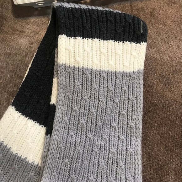 MICHAEL by Michael Kors Infinity Scarf - gray, charcoal, cream - Picture 2 of 5